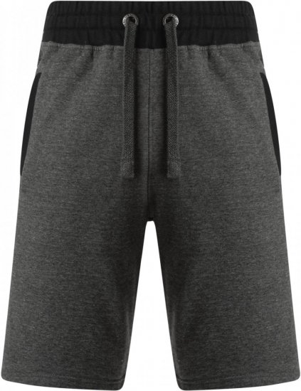 Kam Jeans 315 Jogger Shorts Charcoal - Pantaloni & pantaloncini tuta - Pantaloni Tuta Uomo Taglie Forti