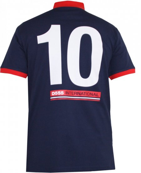 D555 Foster Polo Navy - Polo - Polo Uomo Taglie Forti