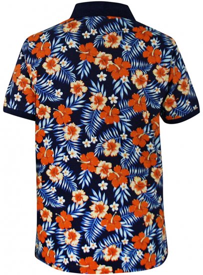 D555 Cyprus Hawaii Polo Shirt - Polo - Polo Uomo Taglie Forti