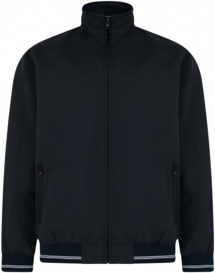 Kam Jeans 436 Summer Jacket Black - Giubbotti - Giubbotti Uomo Taglie Forti