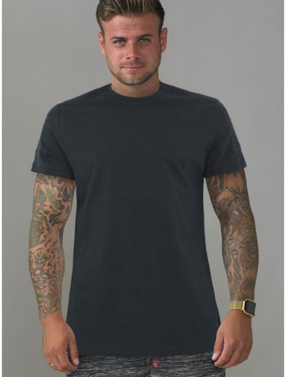 D555 Callum T-shirt Black - Magliette - Magliette Uomo Taglie Forti