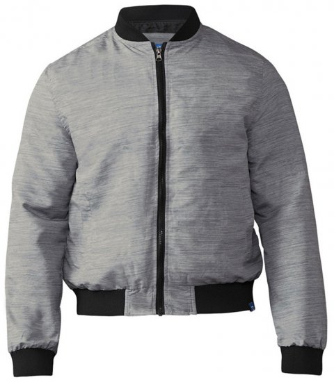 D555 Lou Bomber Jacket Grey - Giubbotti - Giubbotti Uomo Taglie Forti