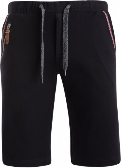 Kam Jeans 318 Fashion Jersey Shorts Black - Pantaloni & pantaloncini tuta - Pantaloni Tuta Uomo Taglie Forti