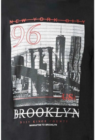 D555 Cain T-shirt Black - Magliette - Magliette Uomo Taglie Forti