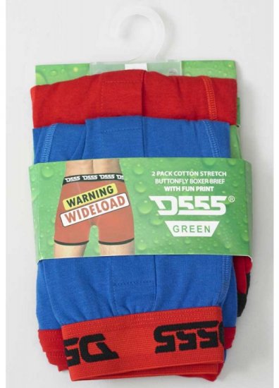 D555 Novelty Boxershorts 2-pack - Intimo & costumi da bagno - Intimo Taglie Forti Uomo