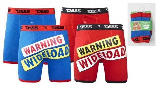 D555 Novelty Boxershorts 2-pack - Intimo & costumi da bagno - Intimo Taglie Forti Uomo
