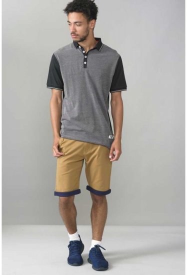 D555 Cecil Polo Black - Polo - Polo Uomo Taglie Forti