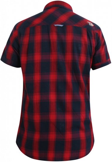 D555 Oliver Short Sleeve Shirt - Camicie - Camicie Taglie Forti Uomo