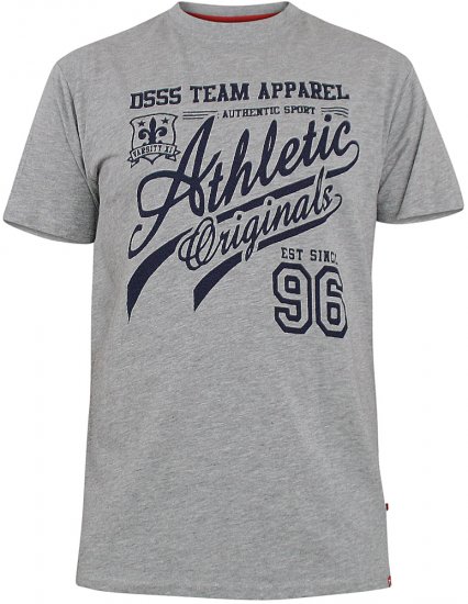D555 Liberty Short Sleeve Shirt & T-shirt Combo - Camicie - Camicie Taglie Forti Uomo