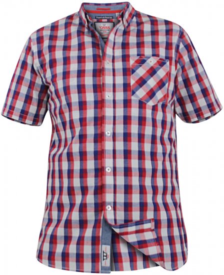 D555 Hadwin Short Sleeve Shirt & T-shirt Combo - Camicie - Camicie Taglie Forti Uomo