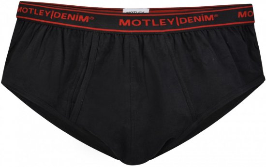 Motley Denim Briefs Black 2-pack - Intimo & costumi da bagno - Intimo Taglie Forti Uomo