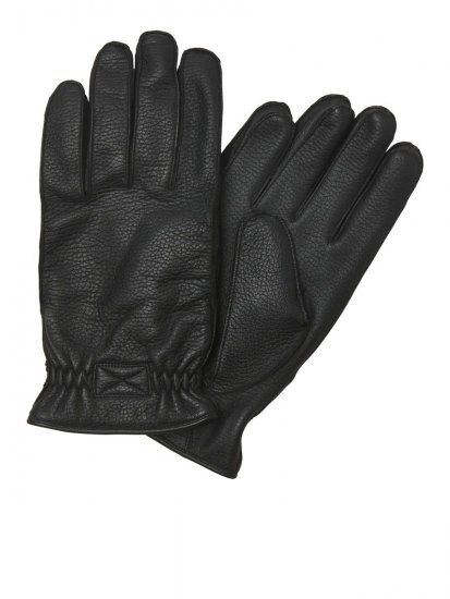 Jack & Jones Wayne Guanti in pelle Nero - Guanti - 