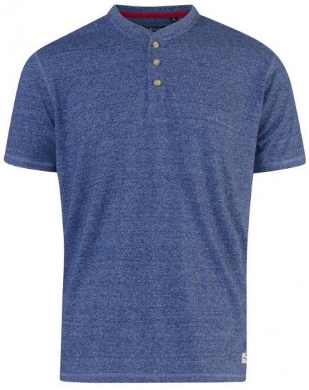 D555 Daniel Grandad T-shirt Denim - Magliette - Magliette Uomo Taglie Forti