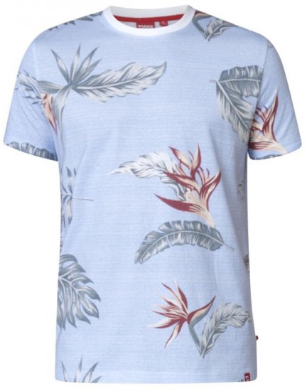 D555 Rufus T-shirt Blue - Magliette - Magliette Uomo Taglie Forti