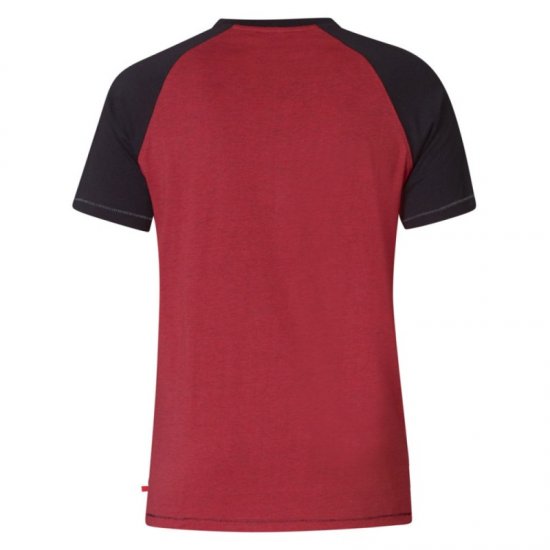 D555 Jarvis T-shirt Red - Magliette - Magliette Uomo Taglie Forti