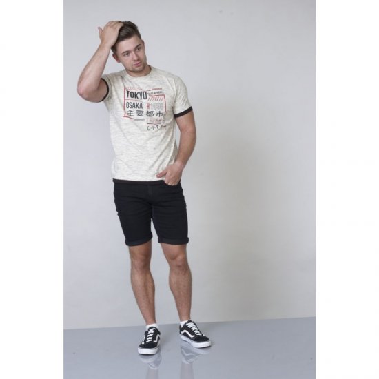 D555 Merlin T-shirt Grey - Magliette - Magliette Uomo Taglie Forti
