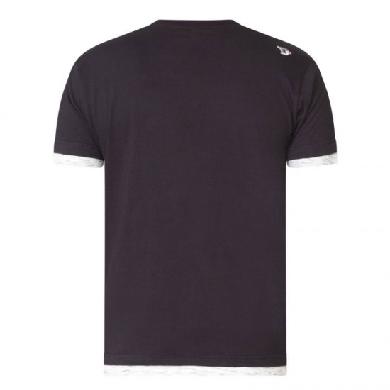 D555 Merlin T-shirt Black - Magliette - Magliette Uomo Taglie Forti