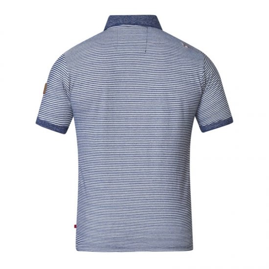 D555 Tyrone Polo Blue - Polo - Polo Uomo Taglie Forti