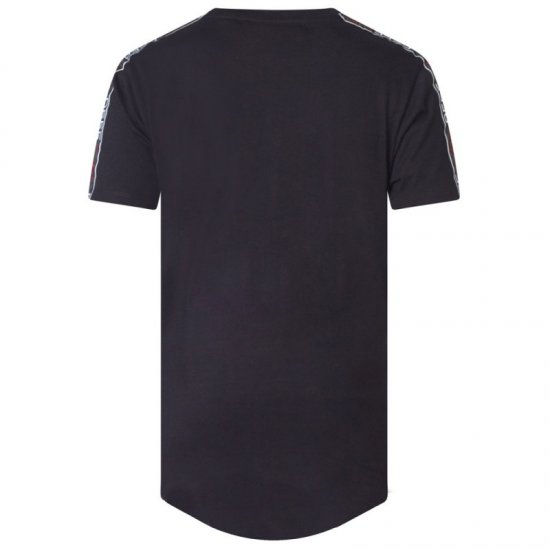 D555 Kambria Couture T-shirt Black - Magliette - Magliette Uomo Taglie Forti
