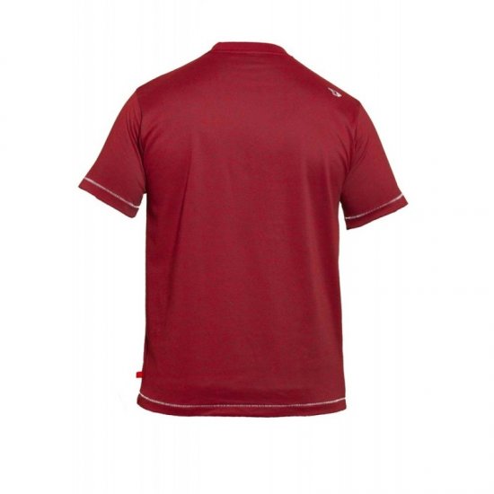 D555 Tempa T-shirt Red - Magliette - Magliette Uomo Taglie Forti