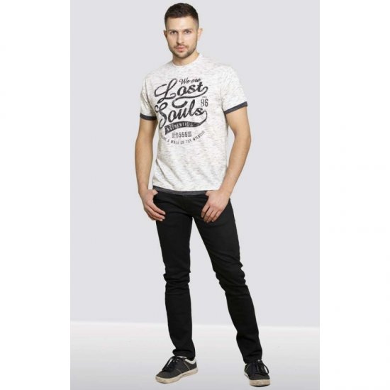 D555 Maiden T-shirt Off White - Magliette - Magliette Uomo Taglie Forti