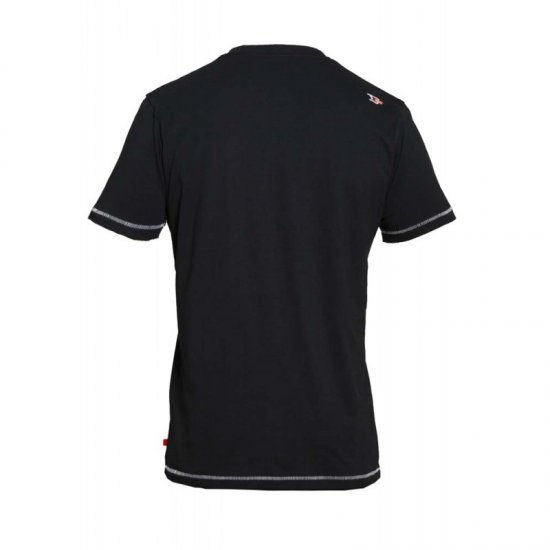 D555 Seattle T-shirt Black - Magliette - Magliette Uomo Taglie Forti