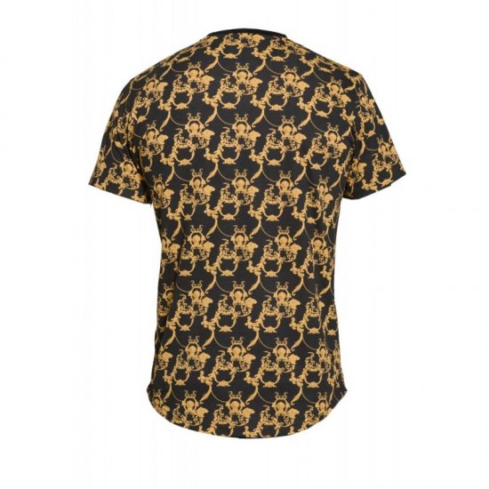 D555 Dave Couture T-shirt Black - Magliette - Magliette Uomo Taglie Forti