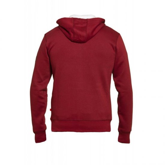 D555 Durham Hoodie Red - Felpe & felpe con cappuccio - Felpe & Felpe con Cappuccio Uomo Taglie Forti