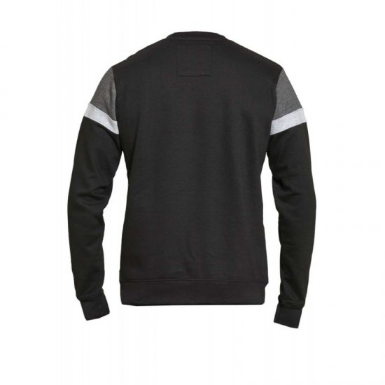 D555 Clermont Sweatshirt Black - Felpe & felpe con cappuccio - Felpe & Felpe con Cappuccio Uomo Taglie Forti