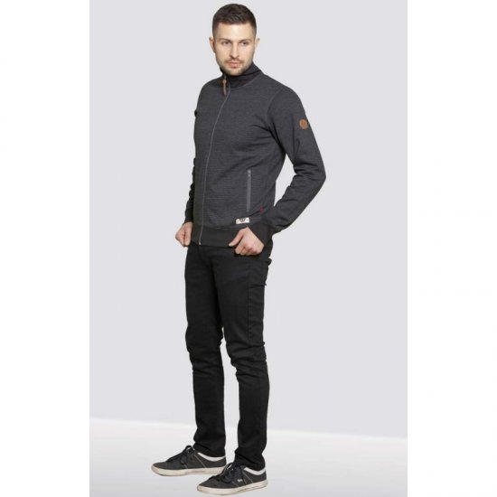 D555 Buxton Full Zip Sweatshirt Black - Felpe & felpe con cappuccio - Felpe & Felpe con Cappuccio Uomo Taglie Forti