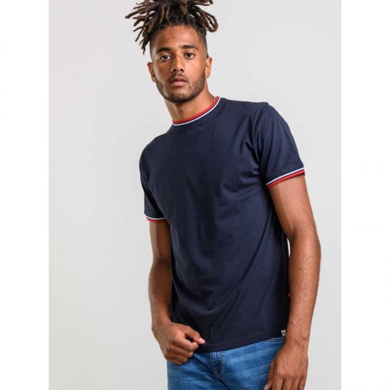 D555 Bates T-shirt Navy - Magliette - Magliette Uomo Taglie Forti
