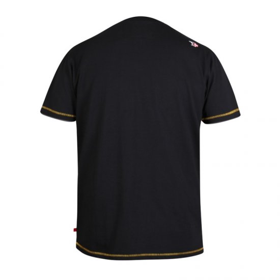 D555 Shelby T-shirt Black - Magliette - Magliette Uomo Taglie Forti