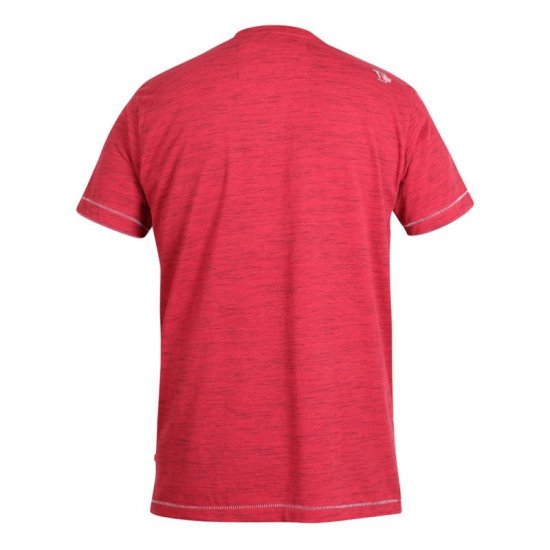 D555 Shelton T-shirt Red - Magliette - Magliette Uomo Taglie Forti