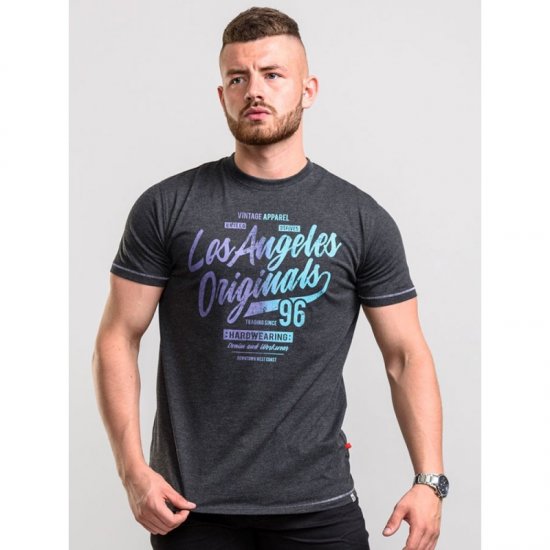D555 Simmons T-shirt Black - Magliette - Magliette Uomo Taglie Forti