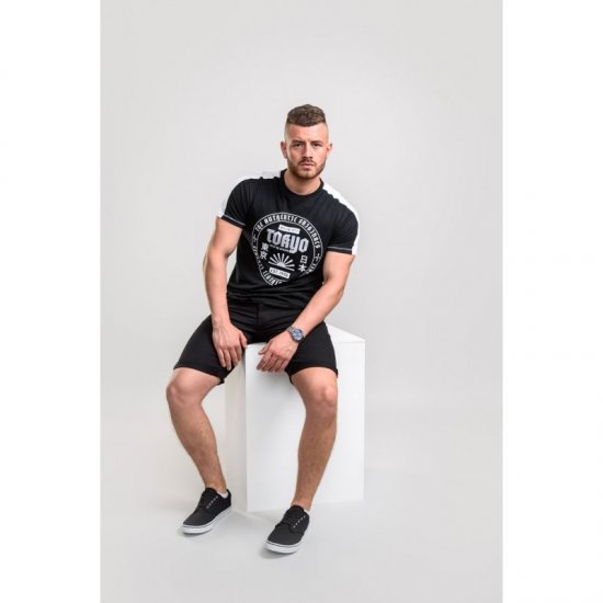 D555 Walton T-shirt Black - Magliette - Magliette Uomo Taglie Forti