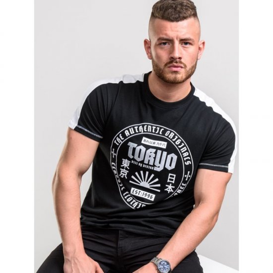 D555 Walton T-shirt Black - Magliette - Magliette Uomo Taglie Forti