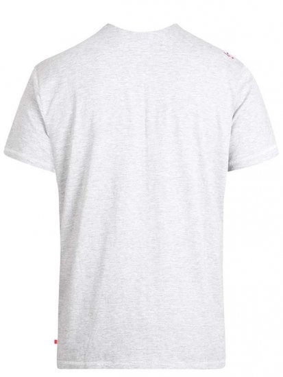D555 Jenson T-shirt Grey - Magliette - Magliette Uomo Taglie Forti
