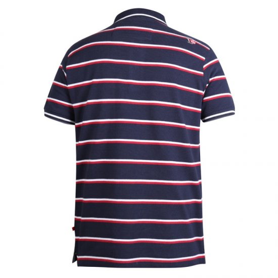 D555 Holmes Polo Navy - Polo - Polo Uomo Taglie Forti