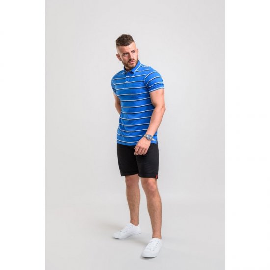 D555 Holmes Polo Blue - Polo - Polo Uomo Taglie Forti