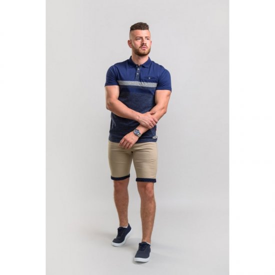 D555 Lawson Polo Navy - Polo - Polo Uomo Taglie Forti