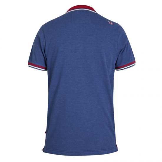 D555 Nigel Polo Denim Blue - Polo - Polo Uomo Taglie Forti
