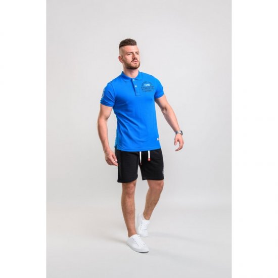 D555 Parker Polo Blue - Polo - Polo Uomo Taglie Forti