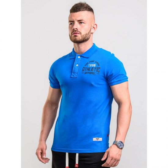 D555 Parker Polo Blue - Polo - Polo Uomo Taglie Forti