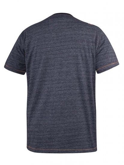 D555 Cairns Navy Fine Stripe Colorado Printed T-Shirt - Magliette - Magliette Uomo Taglie Forti