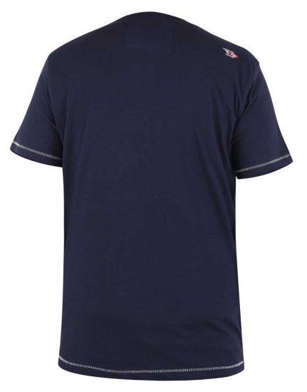 D555 Ashburton Printed T-Shirt - Magliette - Magliette Uomo Taglie Forti