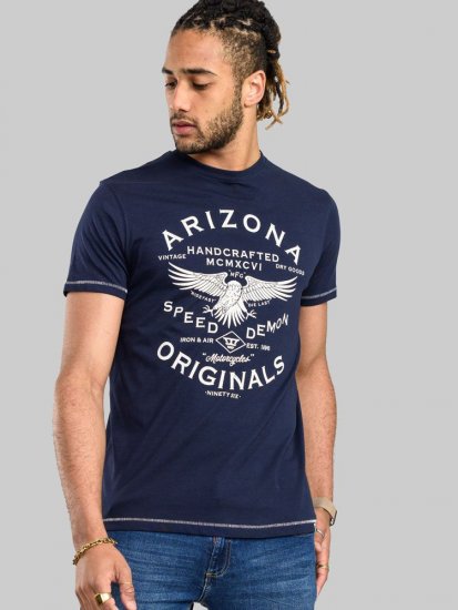 D555 Ashburton Printed T-Shirt - Magliette - Magliette Uomo Taglie Forti