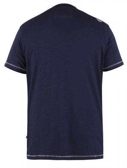 D555 Axbridge Motorbike Printed T-Shirt - Magliette - Magliette Uomo Taglie Forti