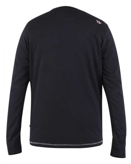 D555 Yeovil Long Sleeve T-Shirt - Magliette - Magliette Uomo Taglie Forti