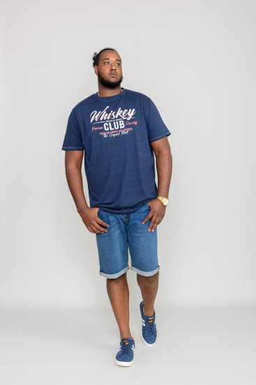 D555 ROSS Printed T-Shirt - Magliette - Magliette Uomo Taglie Forti