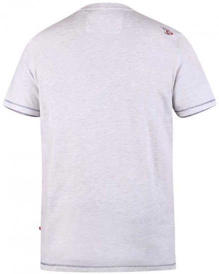D555 LANGDON Printed T-Shirt - Magliette - Magliette Uomo Taglie Forti